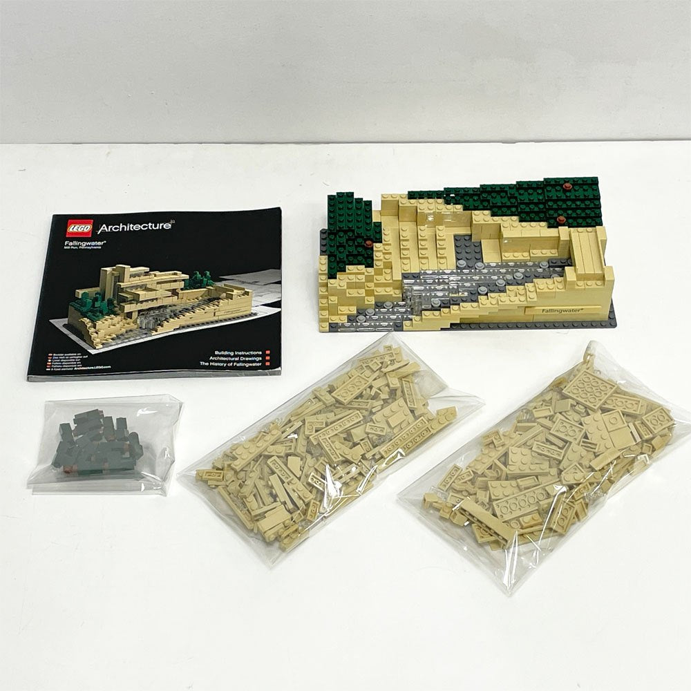 レゴ LEGO アーキテクチャー Architecture 落水荘 カウフマンズ邸 Fallingwater 21005 フランク・ロイド・ライト デンマーク 開封済み 現状品 ●