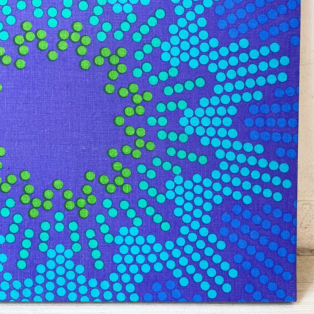 ミラ エックス MIRA-X MIRA-FIORI ビンテージ ファブリックパネル 41×41cm ヴェルナー・パントン Verner Panton ★