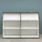 ユーエスエムハラー USMハラー USM Haller モジュラーファニチャー キャビネットシェルフ 2列3段 マガジンラック付き 本棚 飾り棚 スイス 廃番仕様 ◎