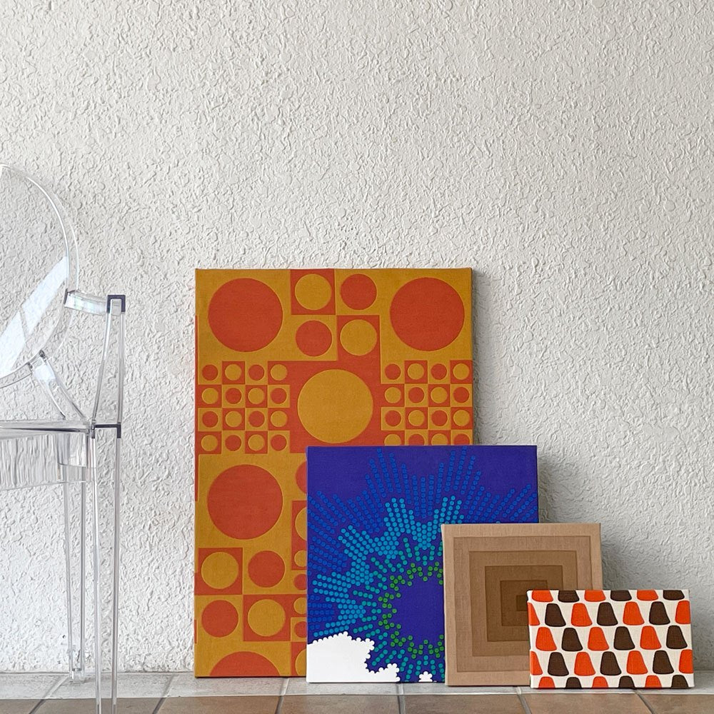 ティモファブリックス Timo Fabrics シェル SHELL ファブリックパネル 27.5x16.5cm ケーススタディショップ 2002 廃番 ◇