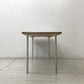 イデー IDEE バリエーションテーブル VARIATION TABLE ダイニングテーブル ワークテーブル ラミネート天板 ライトブルー スチール 希少 廃番 A ●