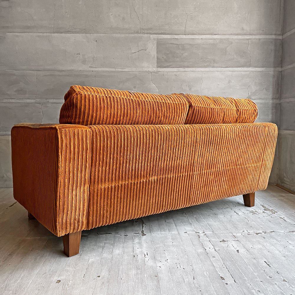 アクメファニチャー ACME Furniture ジェティ フェザー ソファ JETTY feather SOFA 2P 2人掛け コーデュロイ マスタード  定価￥284,900- ♪