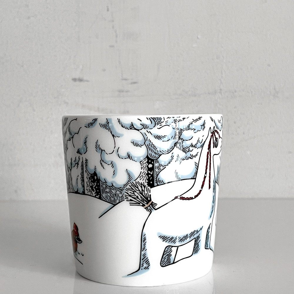 アラビア ARABIA ムーミンマグ MOOMIN スノーホース 2016年 冬限定 トーベ・ヤンソン フィンランド 北欧食器 ■