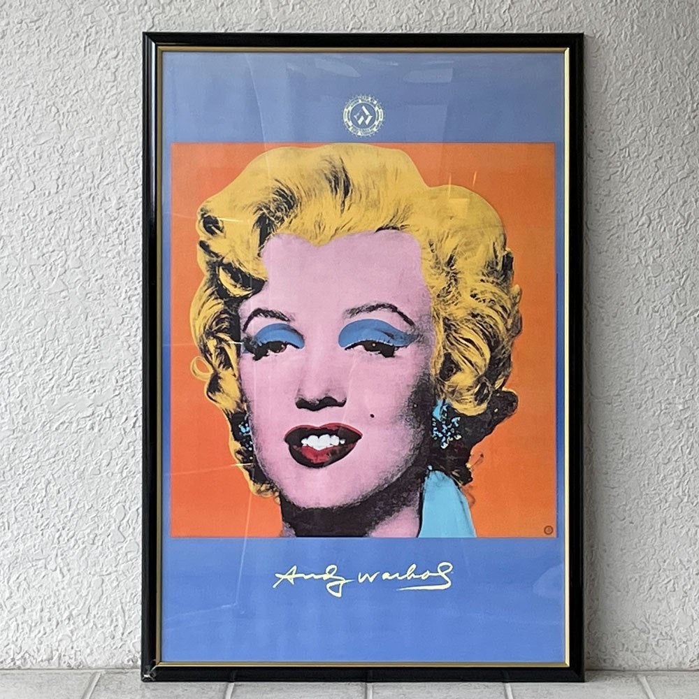 アンディウォーホル ANDY WARHOL リトグラフ ポップアートポスター 「 Shot Orange Marilyn 」 AW財団制作 1996年 ビンテージ ◇
