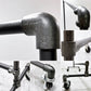 インダストリアルデザイン Industrial Design ハンガーラック 水道管パイプ ガス管 オーダー品 キャスター付き 店舗什器 ●