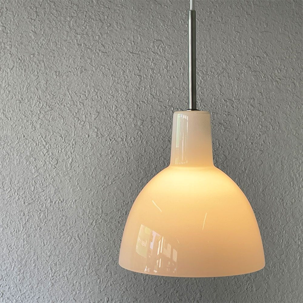 ルイスポールセン Louis Poulsen トルボー 220 Toldbod Glass Pendant ペンダントライト ホワイト 乳白ガラス ポール・ヘニングセン 定価83,600円 ◇