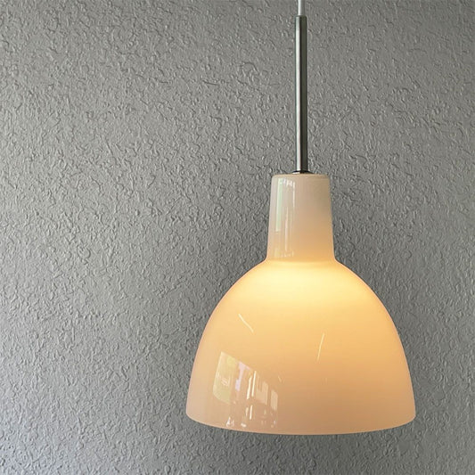 ルイスポールセン Louis Poulsen トルボー 220 Toldbod Glass Pendant ペンダントライト ホワイト 乳白ガラス ポール・ヘニングセン 定価83,600円 ◇