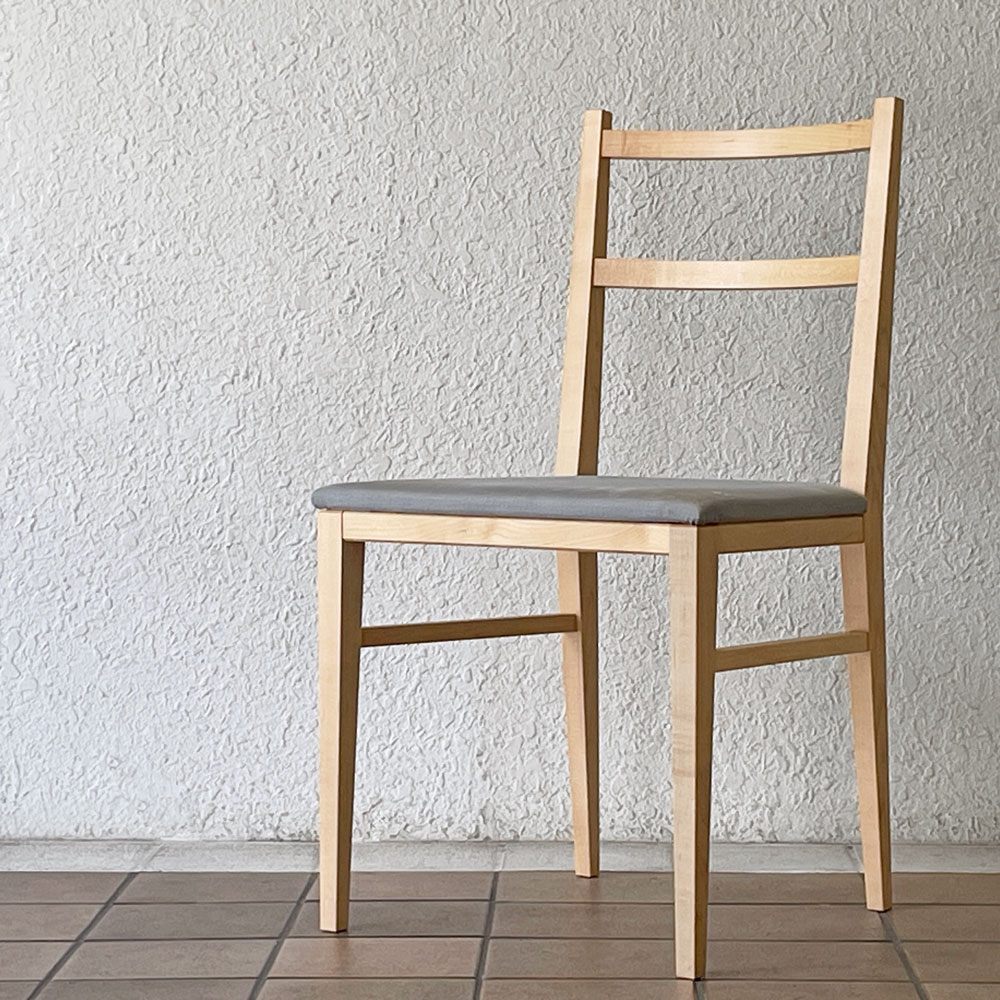 イデー IDEE センタチェア SENTA CHAIR ダイニングチェア メープル材 植木莞爾 受注生産品 A ◇