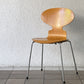 フリッツハンセン Fritz Hansen アントチェア 4本脚 ナチュラルビーチ ラッカー アルネ・ヤコブセン 北欧家具 D ◇