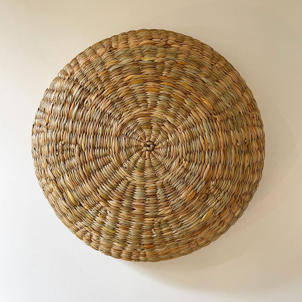 SPACE A&CO 水草 ネスティングバスケット 中 Φ30×11cm イギリス製 旧shop281 有元葉子 定価￥34,100- A ◎