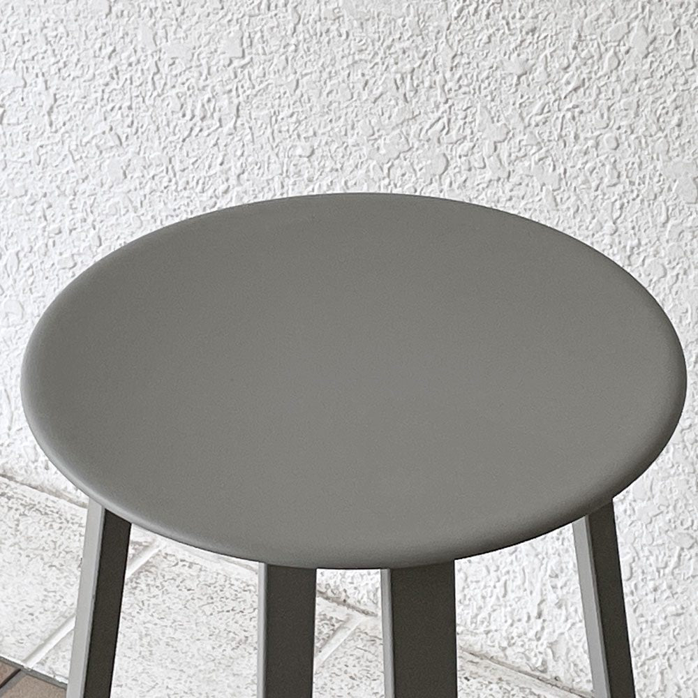 ヘイ HAY リボルバー バースツール ロー REVOLVER BAR STOOL LOW H65cm スカイグレー 回転式座面 レオン・ランズメイヤー デンマーク B ◇
