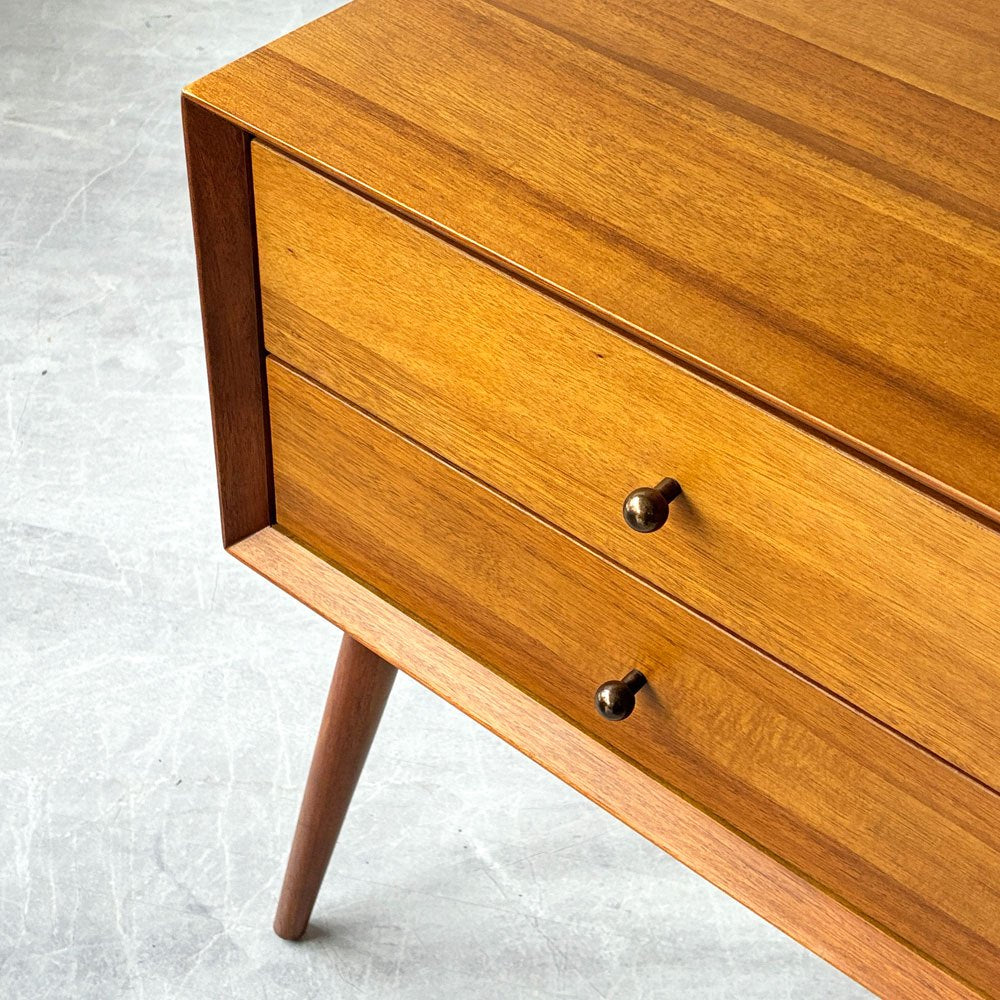 ウエストエルム West Elm ミッドセンチュリー ナイトスタンド Mid-Century Nightstand ナイトテーブル H62cm 美品  ★