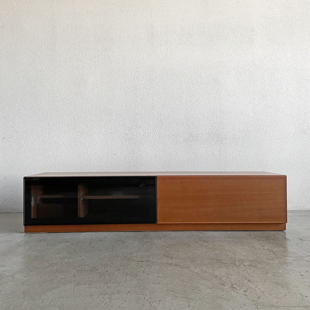 アクタス ACTUS シャイン SHINE 176 TV BOARD テレビボード AVボード W176cm ブラックチェリー材 カタログ定価￥134,200- 廃番 〓