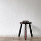 ビンテージ Vintage スパニッシュスツール 猫椅子 キャットチェア フォールディング 折り畳み シェファードチェア Bathing Chair パイン無垢材 木彫 プリミティブ ◇