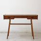 北欧ビンテージ Scandinavian Vintage チーク材 コンソールデスク ドラフティングテーブル W99cm ●