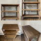 オールドメゾン old maison ガラスキャビネット Glass Cabinet No.OMU849N オープンシェルフ ディスプレイケース 飾り棚 4段 W50cm マンゴー材 ◎