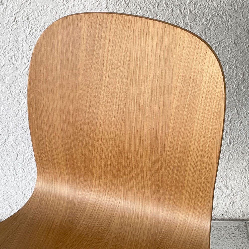 カッペリーニ Cappellini テイト TATE スタッキングチェア プライウッド ジャスパー・モリソン オーク材 スーパーノーマル A ◇