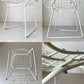 ノル Knoll 420 サイドチェア ワイヤーチェア ホワイト ハリー・ベルトイア Harry Bertoia ミッドセンチュリー 名作椅子 ★
