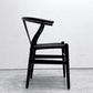 カールハンセン＆サン Carl Hansen & Son CH24 Yチェア ブラックラッカー×ブラックペーパーコード ビーチ材 ハンス・J・ウェグナー デンマーク 北欧家具 日本仕様サイズ ●