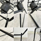 ノル Knoll ビンテージ ダイヤモンドチェア Diamond Chair ラージ ハリー ベルトイア Harry Bertoia ブラック ミッドセンチュリー 名作 ●