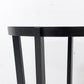 カッシーナイクスシー CASSINA ixc. ラーゴ LAGO ダークグレーガラス サイドーテーブル Ø48cm ミニマルモダン イタリア 定価￥176,000- ●