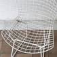 ノル Knoll 420 サイドチェア ワイヤーチェア ホワイト ハリー・ベルトイア Harry Bertoia ミッドセンチュリー 名作椅子 ◇