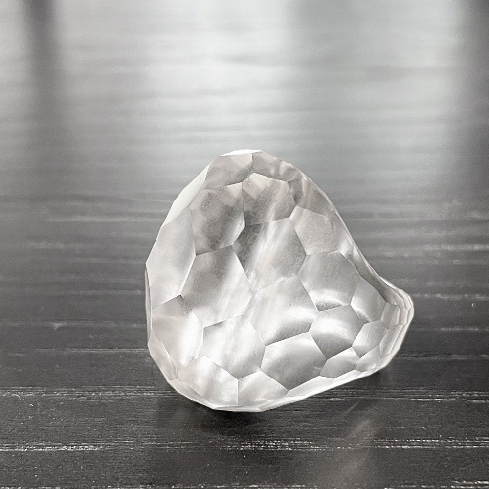 シリシリ SIRISIRI キリコ リング KIRIKO Ring 13号 切子 ガラス 岡本菜穂 Naho Okamoto ジュエリー アクセサリー 東京 ■