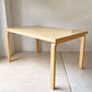 アルテック artek TABLE 82B ダイニングテーブル バーチ材 ラッカー W135×D85 アルヴァ・アアルト 北欧 デンマーク 定価￥261,800- ★