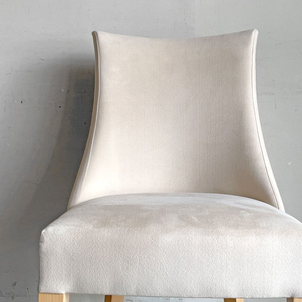 イデー IDEE アミチェア AMI CHAIR ダイニングチェア 1pソファ ラムース生地 アイボリー ■