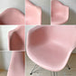 ハーマンミラー Herman Miller アームシェルチェア ポリプロピレン エッフェルベース DAR ピンク イームズ ミッドセンチュリー ★