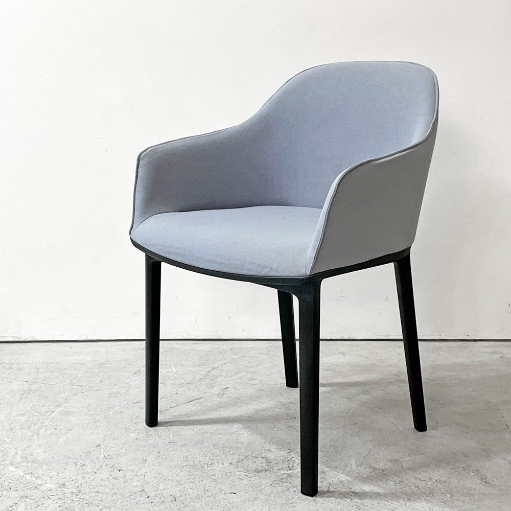 ヴィトラ Vitra ソフトシェル SOFTSHELL アームチェア 4レッグベース ライトグレー ロナン＆エルワン・ブルレック ●