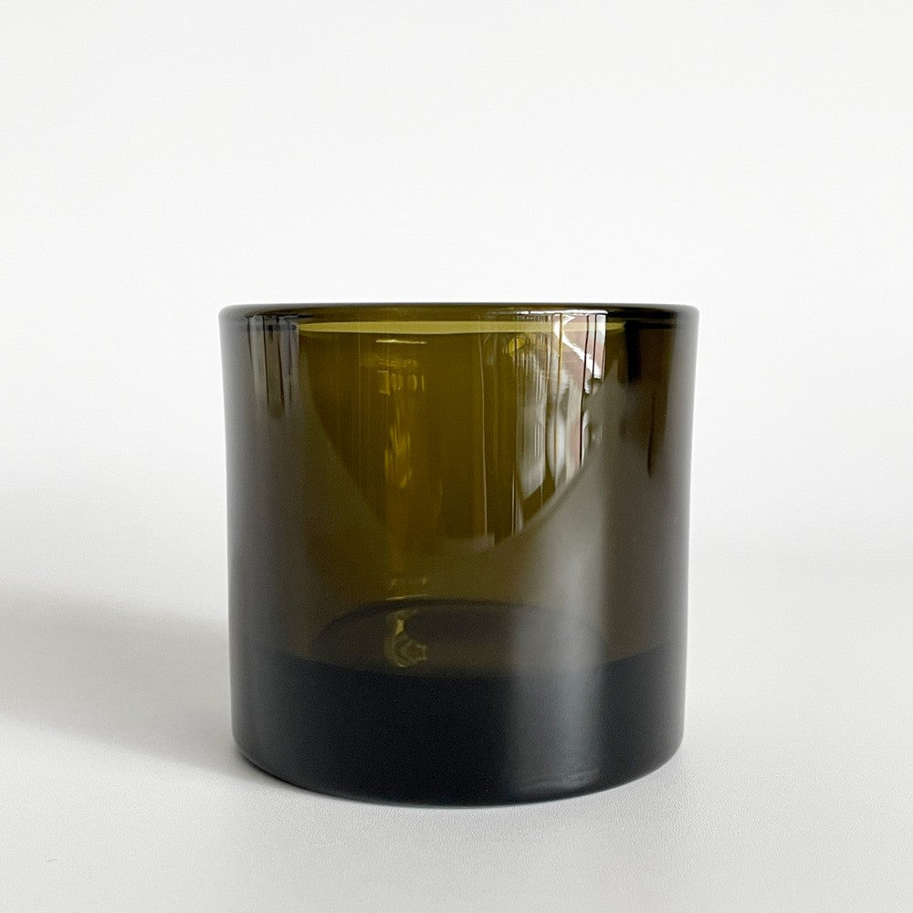 イッタラ iittala マリメッコ marimekko キビ kivi キャンドルホルダー オリーブ 60mm ガラス ヘイッキ・オルヴォラ フィンランド 北欧雑貨 箱付 ■