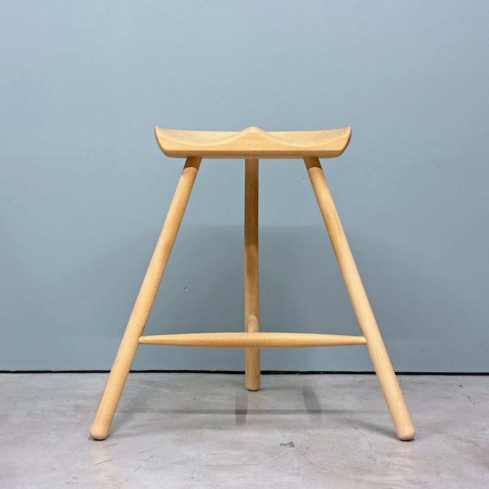 ワーナー Werner シューメーカーチェア Shoemaker Chair NO.59 スツール ビーチ材 ソープ仕上げ ラーズ・ワーナー デンマーク 北欧家具 B ◎