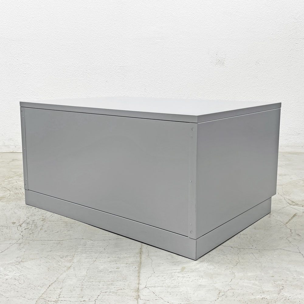 ビスレー BISLEY FCB43 A1サイズ マップケース 引き出し5段 鍵付き シルバー キャビネット ポスター 図面 画材 絵画保管 イギリス 定価約275,000円 〓