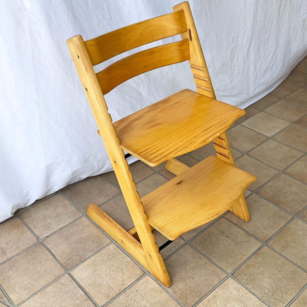 ストッケ STOKKE トリップトラップ TRIPP TRAPP ベビーチェア キッズチェア S/N無し ノルウェー 北欧家具 ◇