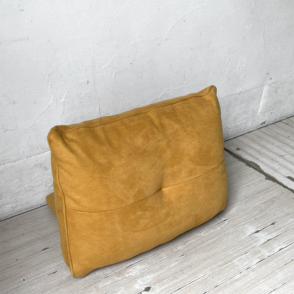 リラックスフォーム RELAX FORM アルフレード ALFREDO ソファ 背クッション ロータイプ 置き型クッション レザーテックス H42cm 関家具 定価￥16,500ｰ ★