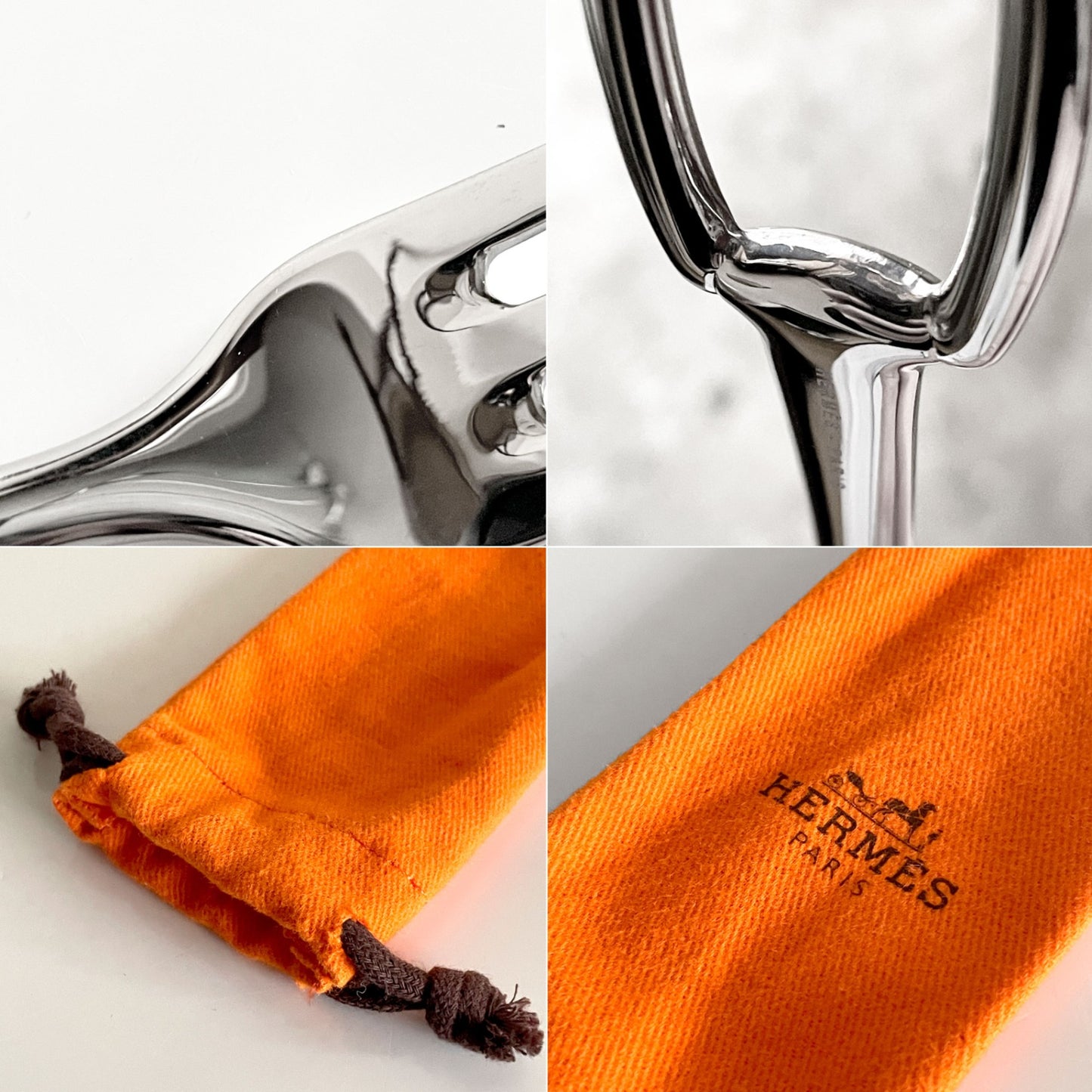 エルメス HERMES アトラージュ Attelage ディナーフォーク カトラリー ステンレススティール H20cm フィリップ・ムケ フランス ■