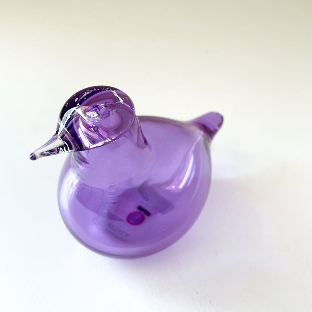 イッタラ iittala バーズバイトイッカ Birds by Toikka リトルターン Little tern コアジサシ アメジスト scope別注カラー 箱付 オイバ・トイッカ イッタラバード 廃番 ◎