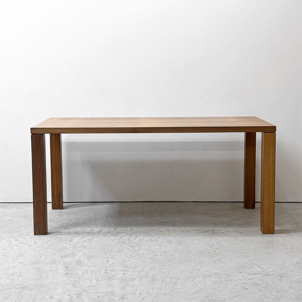 藤栄 FUJIEI ボルドー3 BORDEAUX ダイニングテーブル ウォールナット W160cm シンプルデザイン 参考価格￥134,200- ●