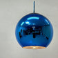 トムディクソン Tom Dixon コッパー ラウンド ペンダントライト 45 Copper Round Pendant ブルー色 廃番 定価113,000円 展示美品 ●