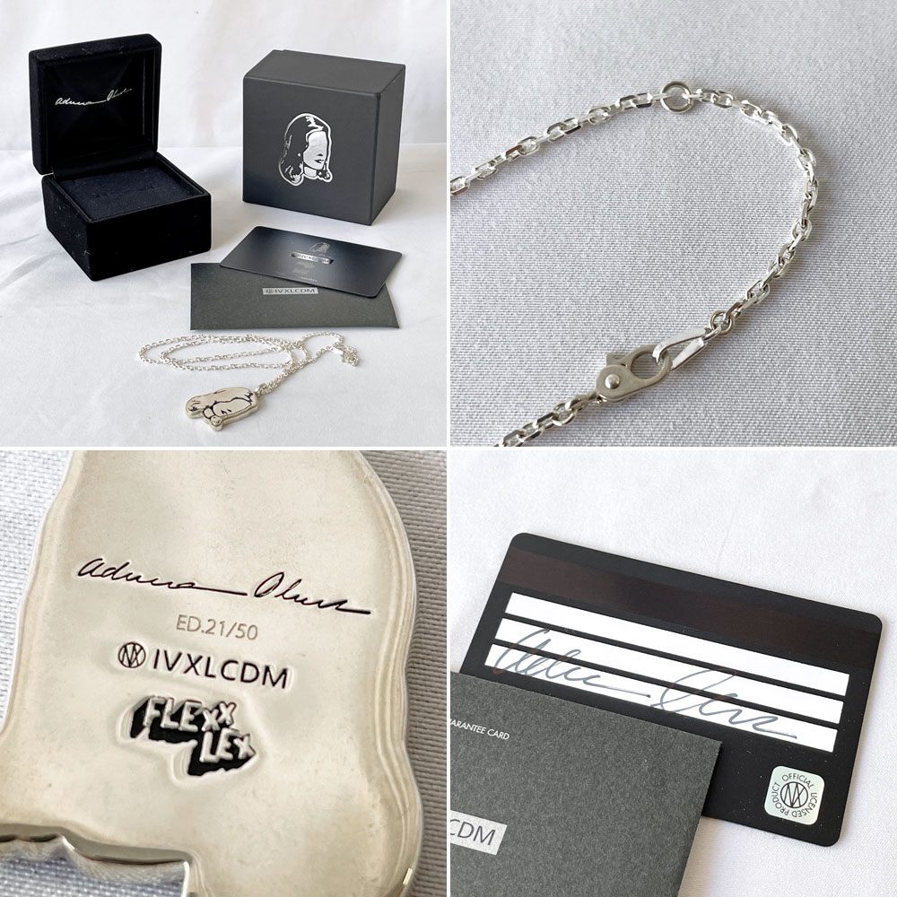 アドリアナ オリバー Adriana Oliver × IVXLCDM × FLEXX LEX ウーマン Woman ペンダント 50個限定 ポップアート 定価￥66,000- ◇