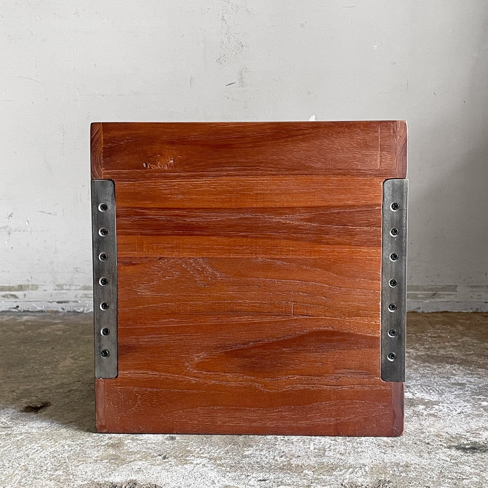 アクメファニチャー ACME Furniture トロイ オープンボックス TROY OPEN BOX L チーク古材 アイアン W32cm 収納 USビンテージスタイル 定価￥15,015- C ■