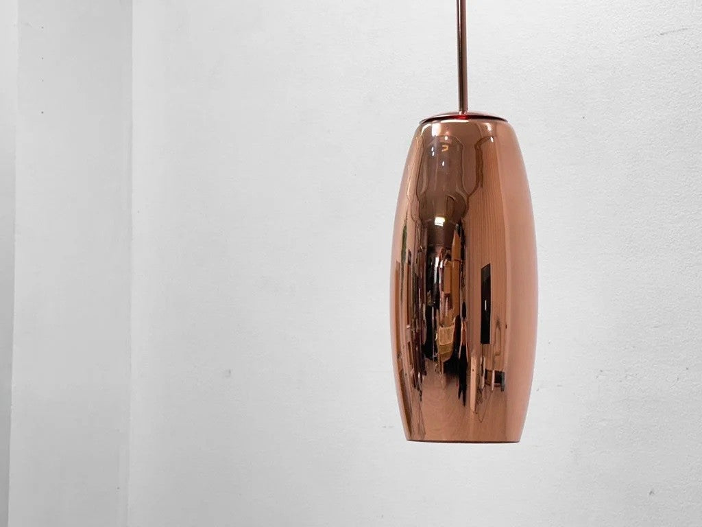 トムディクソン Tom Dixon コッパー トール ペンダントライト Copper Tall Pendant コッパー色 廃番 定価113,000円 箱付 展示美品 ●