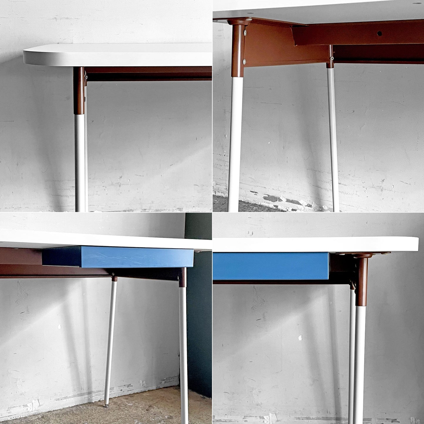 イデー HARDWARE by IDEE タスクテーブル TASK TABLE デスク 1ドロワー ラミネート天板 机 作業台 W120cm 廃番 ■
