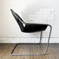 オブジェクト OBJEKTO パウリスターノ PAULISTANO ARM CHAIR アームチェア ブラックレザー パウロ・メンデス・ダ・ロシャ MoMA 定価￥495,000- ◎