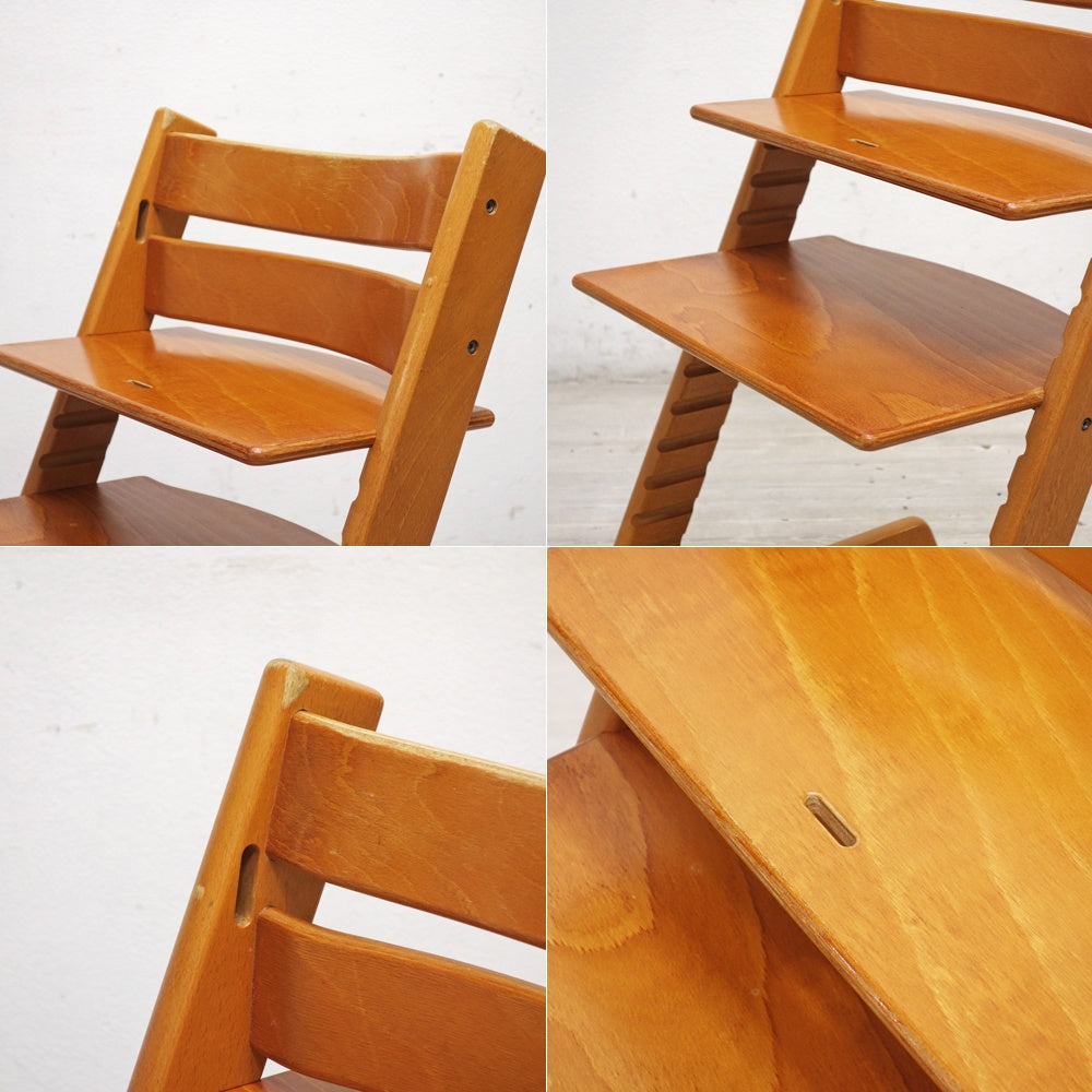 ストッケ STOKKE トリップトラップ TRIPP TRAPP ベビーチェア キッズチェア S/N無し ノルウェー 北欧家具 A ●