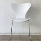 フリッツハンセン Fritz Hansen 3107 セブンチェア カラードアッシュ ホワイト アルネ・ヤコブセン 2022年製 北欧家具 デンマーク ◇