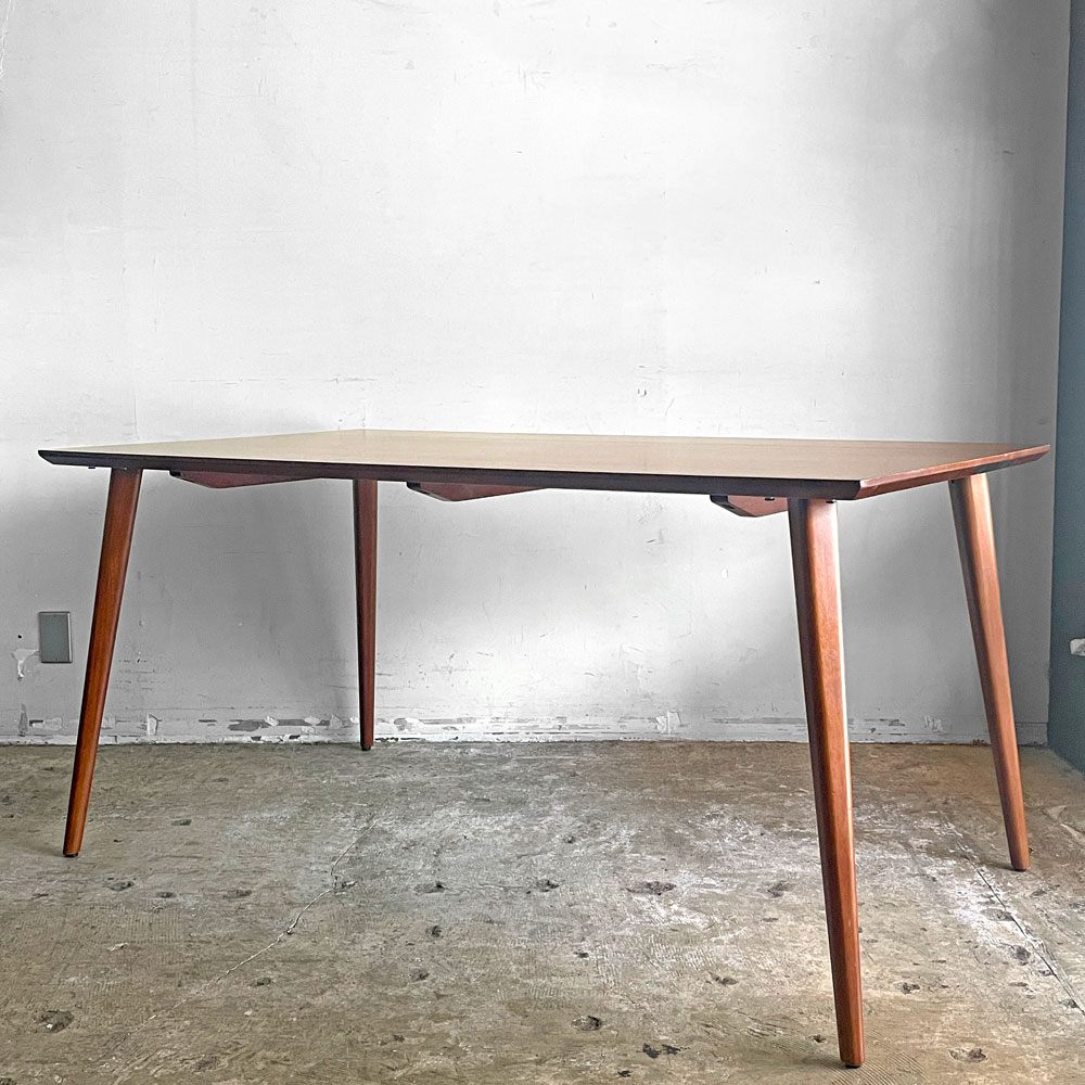 アクメファニチャー ACME Furniture カーディフ ダイニング テーブル CARDIFF DINING TABLE ウォールナット材 幅150㎝ アメリカンビンテージスタイル 廃盤■