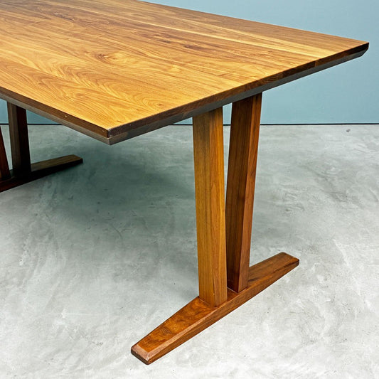 カリモク karimoku 食堂テーブル DT8406 ダイニングテーブル ウォールナット材 幅135cm シンプルモダン ◎