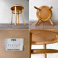 MFG(Fabryki Mebli Gietych) ベントウッド スツール 曲木椅子 ファブリック座面 グレー ポーランド製 ビンテージ トーネット 新品張地張替済 A ◇